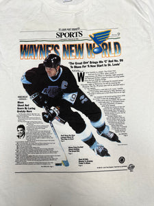1996 Wayne’s new world Wayne Gretzky NHL tee