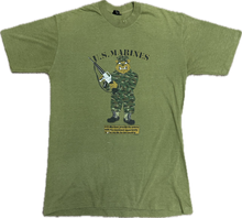 Load image into Gallery viewer, US Marines bulldog tee made in USA
