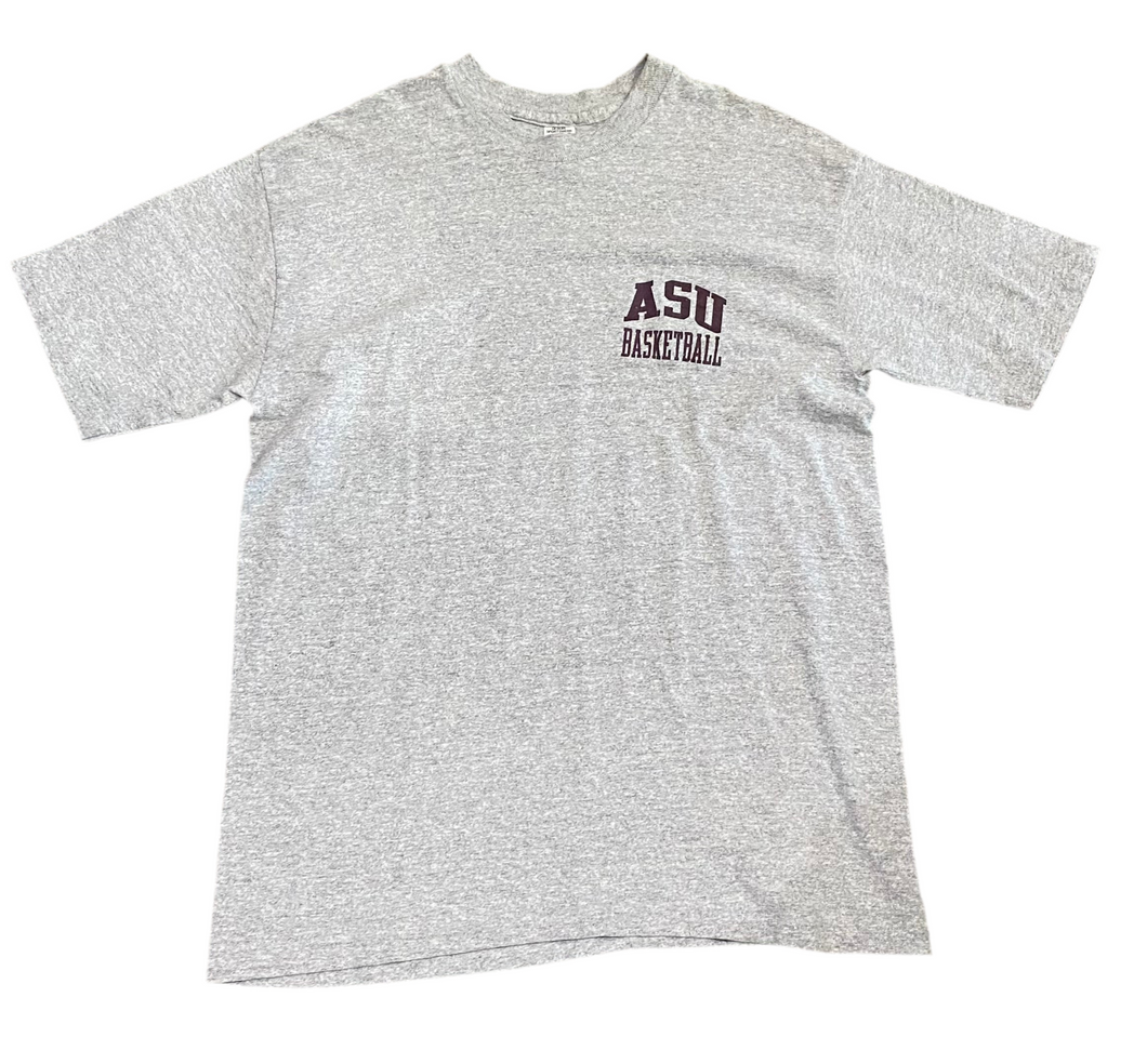 Vintage ASU Basketball Heather Grey T-Shirt