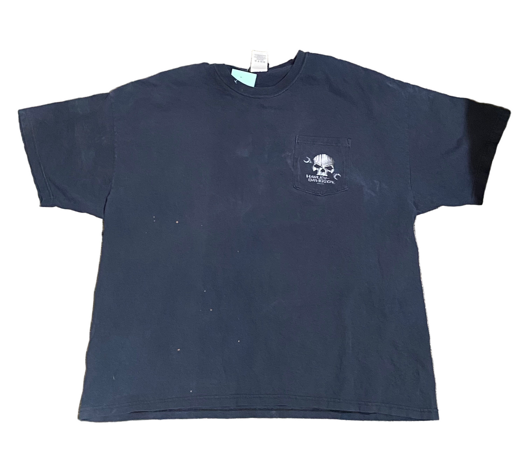 2006 Harley Davidson Skull Chicago, IL Black T-Shirt