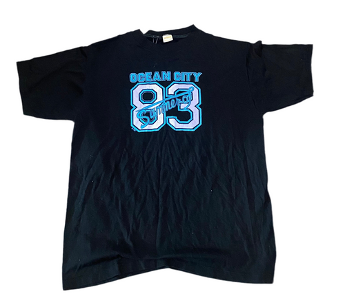 1983 Ocean City “Summer of 83’” Black T-Shirt