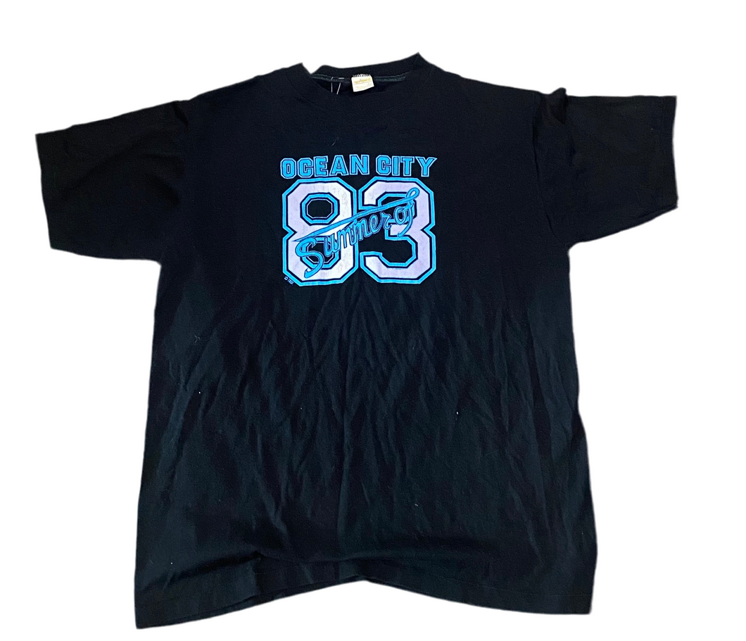 1983 Ocean City “Summer of 83’” Black T-Shirt