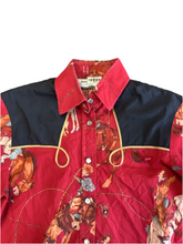 Load image into Gallery viewer, Vintage Western Pearl-snap