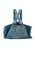 Load image into Gallery viewer, Handmade Key Brand Overalls Duffle Bag