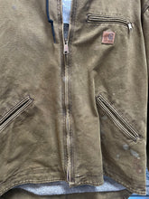 Load image into Gallery viewer, Carhartt Sherpa Lined Olive Green Jacket