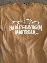 Load image into Gallery viewer, Harley Davidson Motorcycles Montreal, QC Brown T-Shirt