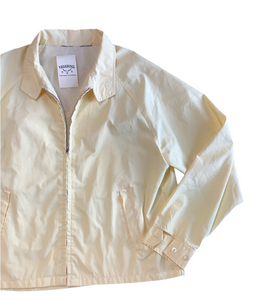 Vintage YKK Pastel Yellow Jacket