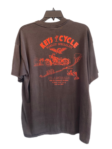1991 3D Emblem Sturgis Survivors Harley Davidson Shirt