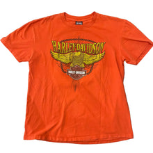 Load image into Gallery viewer, 2011 Orange Harley Davidson Branson, Missouri shirt