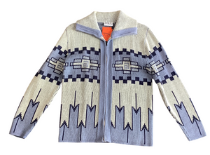 Vintage Montgomery Ward zip-up sweater