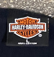 Load image into Gallery viewer, Harley Davidson Nashville, TN Button-Up Black Women’s Tank Top