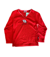 Load image into Gallery viewer, NASCAR Dale Earnhardt Jr. #8 Ladies Fleece V Neck Sweatshirt