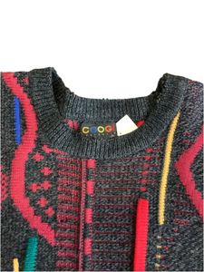 Coogi multicolor sweater