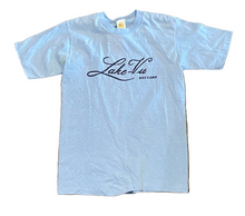 Load image into Gallery viewer, Vintage Lake-Vu Day Camp Light Blue T-Shirt