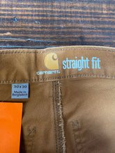 Load image into Gallery viewer, Carhartt &quot;Classic Brown&quot; Straight Fit Pants Size 30x26