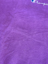 Load image into Gallery viewer, VTG Faded &amp; Distressed Lilac Champion Crewneck