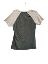 Load image into Gallery viewer, Olive Green Cream Harley Davidson Femme Top