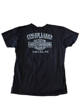 Load image into Gallery viewer, Harley Davidson Motorcycles Lightning Eagle Black Women’s Top