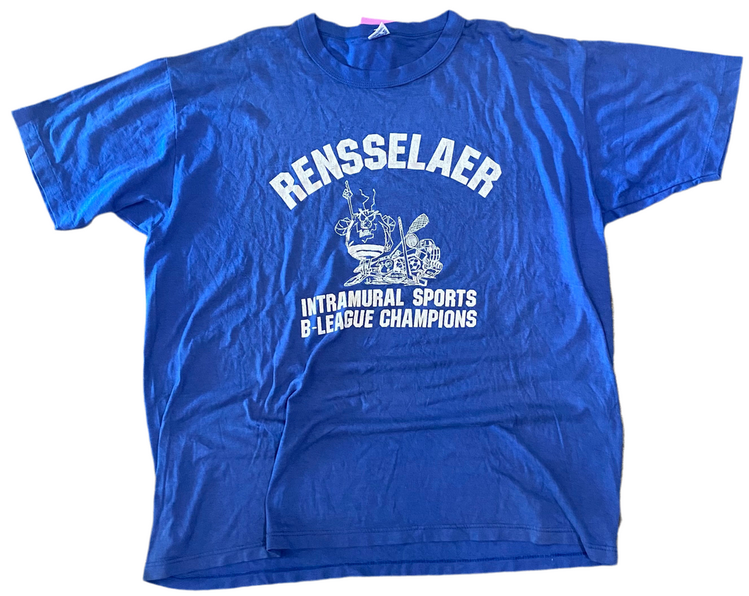 Vintage Rensselaer B-League Champions T-Shirt