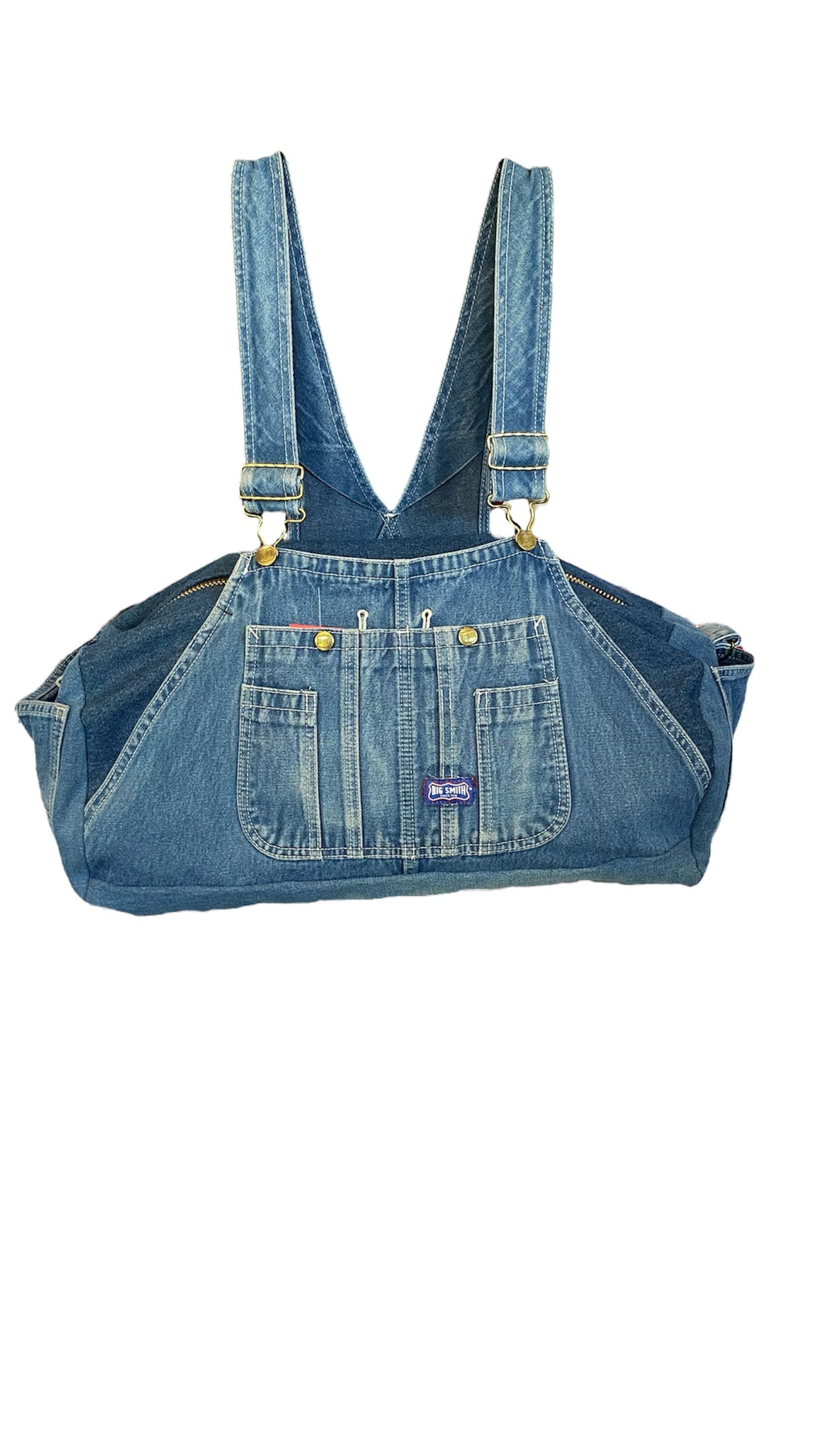 Handmade Big Smith Overalls Duffle Bag