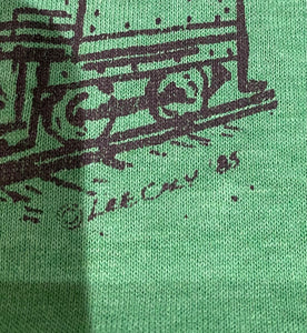 85’ Chama, New Mexico “Cumbres & Toltec Scenic Railroad” Green T-Shirt