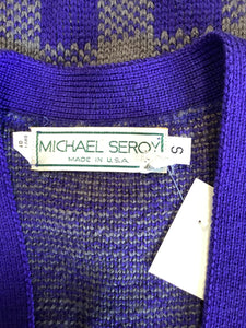 Vintage Michael Seroy Knit Vest