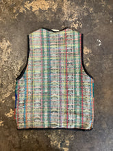 Load image into Gallery viewer, Funky Multicolored 2-Button Vest