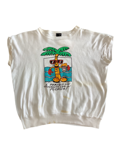 Florida party sleeveless sweatshirt