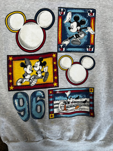 1996 Mickey and Minnie Mouse Sweatshirt