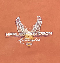 Load image into Gallery viewer, 2005 Harley Davidson Decatur, IL Burnt Orange Women’s Top