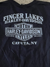 Load image into Gallery viewer, Harley Davidson Motorcycles Lightning Eagle Black Women’s Top