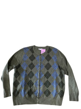 Load image into Gallery viewer, Craft &amp; Barrow argyle cardigan sweater