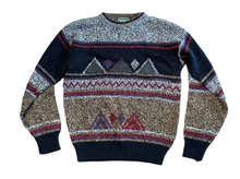 Load image into Gallery viewer, Campus Knit Triangle Sweater