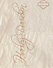 Load image into Gallery viewer, 2007 Harley Davidson Tan Glitter Montrose, CO Women’s Tank Top