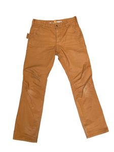 Carhartt "Classic Brown" Straight Fit Pants Size 30x26