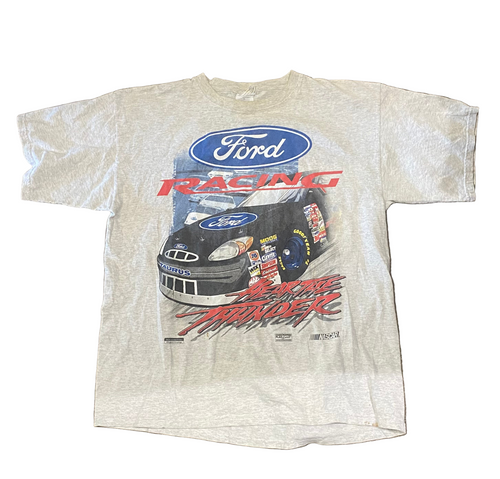Vintage Ford Racing “Hear the Thunder” Grey T-Shirt