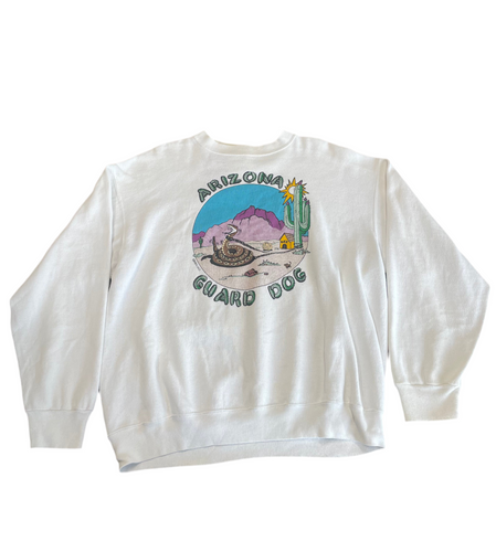 Vintage 1998 Arizona Guard Dog Sweatshirt