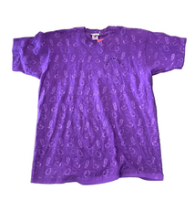 Load image into Gallery viewer, Vintage South Dakota Boot, Hat, &amp; Lasso Print Purple T-Shirt