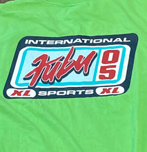 Load image into Gallery viewer, 2005 Fubu International Sports Neon Green T-Shirt