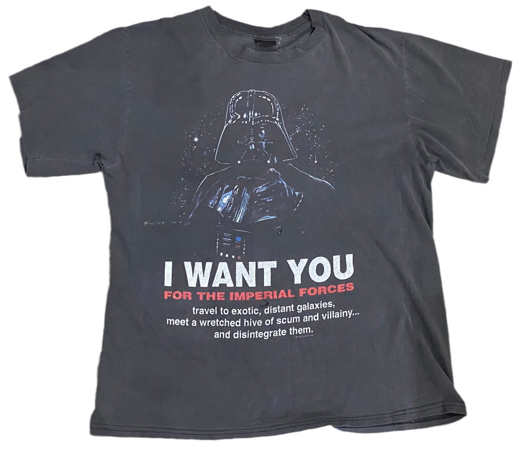 1995 Darth Vader “I Want You” T-Shirt