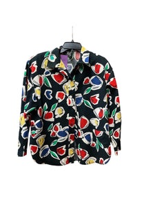 Pop floral button up