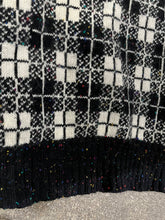 Load image into Gallery viewer, AGENDA Multicolor Specked Checkered Sweater