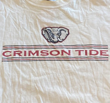 Load image into Gallery viewer, Vintage University of Alabama &quot;Crimson Tide&quot; Cream T-Shirt