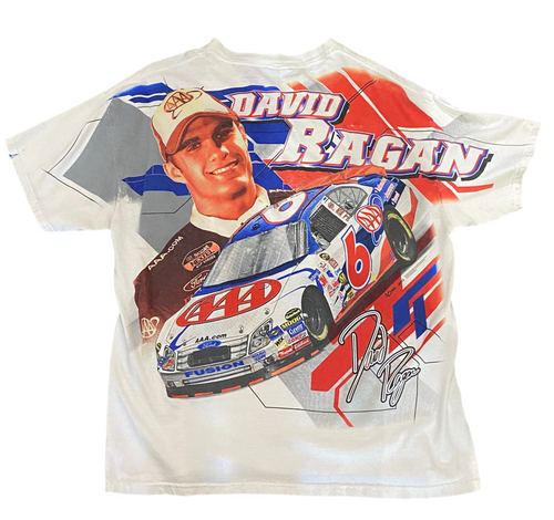 Vintage 2000 NASCAR David Ragan Rouch Racing T-Shirt