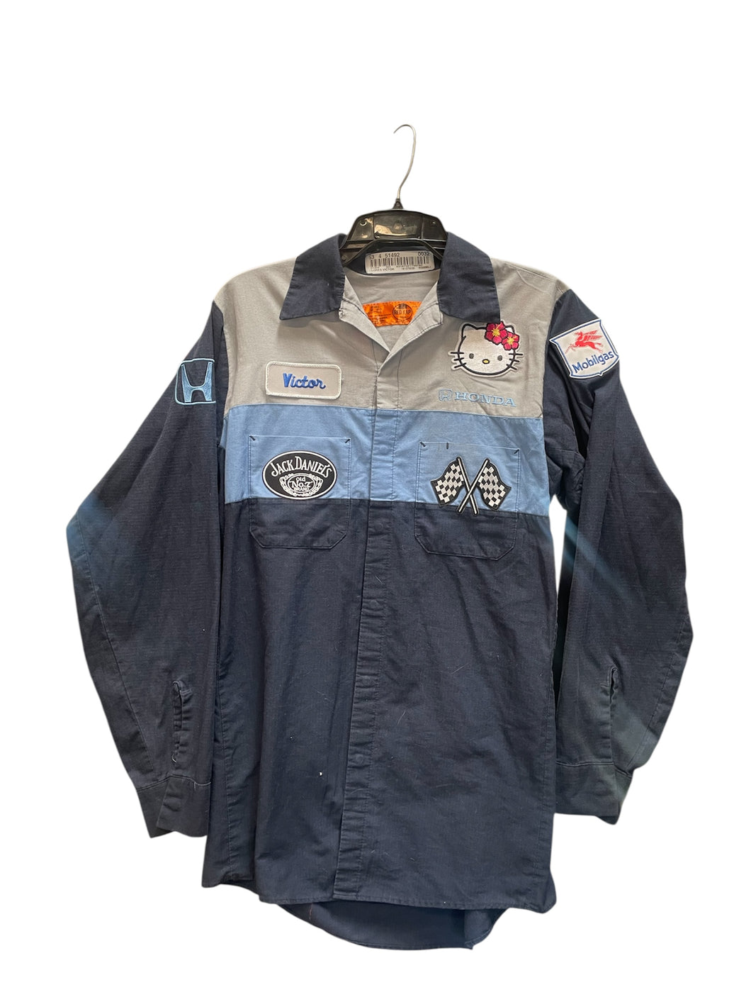 Honda Branded Patch Button Up