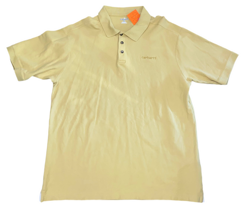 Carhartt Mustard Yellow Polo