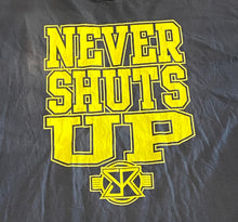Load image into Gallery viewer, 2014 WWE “Never Shuts Up” Seth Rollins Grey T-Shirt
