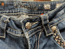 Load image into Gallery viewer, MISS ME Bead Embellished Jeans