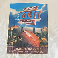 Load image into Gallery viewer, 2008 Super Bowl XLII Patriots vs. Giants White T-Shirt