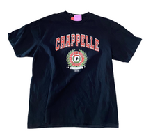 Load image into Gallery viewer, Chappelle “Kindness Conspiracy Est. 1973” Black T-Shirt